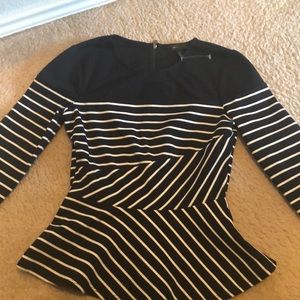 Bcbg peplum shirt